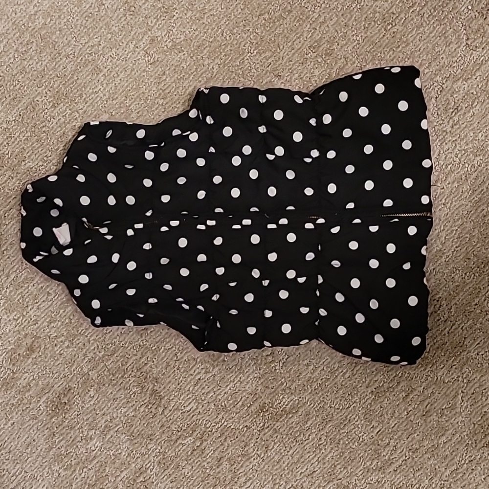 Circo Polka Dot Puffer Vest - Girls